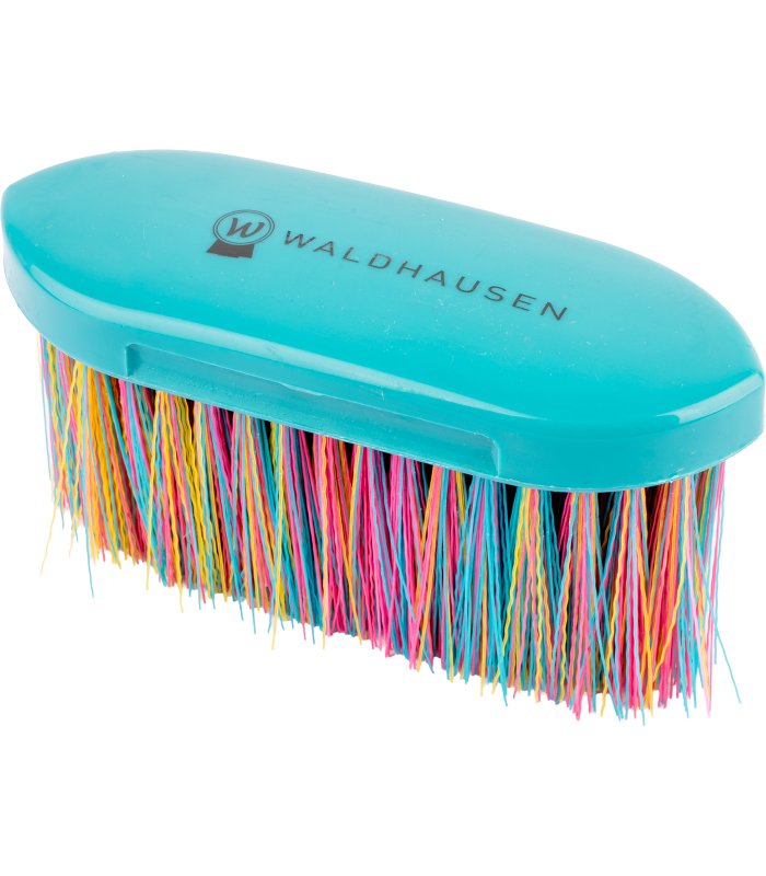 WALDHAUSEN Rainbow Body Brush – szczotka do sierści konia z długim miękkim włosiem